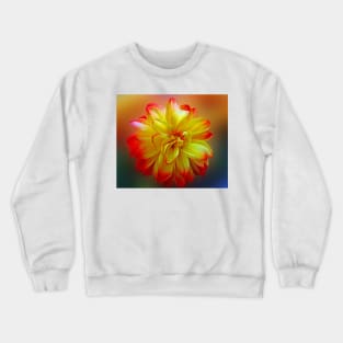 Yellow Flower Crewneck Sweatshirt